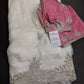 White Organza Designer Tissue Silk Saree With Sequence