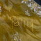 Yellow Organza Designer Tissue Sequence Saree