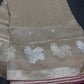 Banarsi Tissue Georgettte Gold Saree