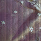 Gold Mauve Organza Designer Tissue Sequence Saree