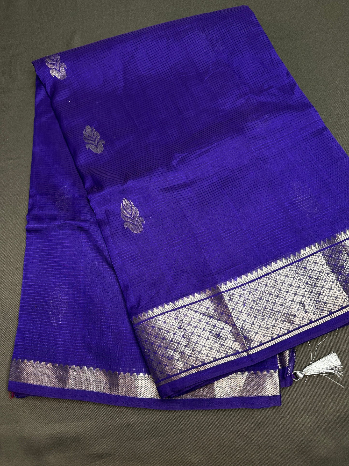 Blue Mangalgiri SICO Handloom Saree