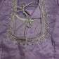 Lavender Purple Mangalgiri SICO Handloom Saree
