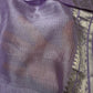 Lavender Purple Mangalgiri SICO Handloom Saree