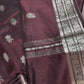 Brown Mangalgiri SICO Handloom Saree
