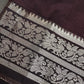 Brown Mangalgiri SICO Handloom Saree