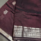 Brown Mangalgiri SICO Handloom Saree