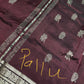 Brown Mangalgiri SICO Handloom Saree