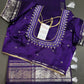 Purple Mangalgiri SICO Handloom Saree