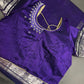 Purple Mangalgiri SICO Handloom Saree