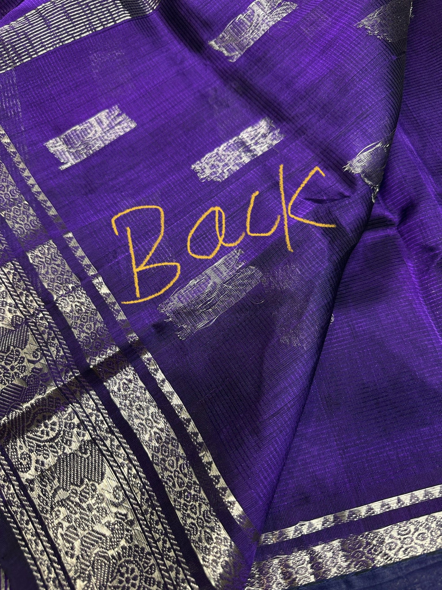 Purple Mangalgiri SICO Handloom Saree