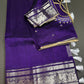 Purple Mangalgiri SICO Handloom Saree