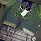 Purple GreenMangalgiri Pure Silk Handloom Saree