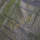 Purple GreenMangalgiri Pure Silk Handloom Saree