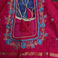 Blue Pink Uppada light Weight  Silk  Saree