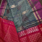 Blue Pink Uppada light Weight  Silk  Saree