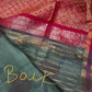 Blue Pink Uppada light Weight  Silk  Saree