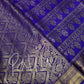 Purple Brocade Semi Kanchi Silk  Saree