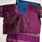 Peacock Blue Light Weight Kanchi Soft Silk  Saree