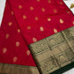Pink Green Traditional Semi Gadwal Saree