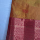 Vintage Orange  Pink Soft Silk Saree