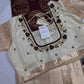 Brown Brocade Semi Kanchi Silk  Saree