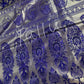 Blue Brocade Semi Kanchi Silk  Saree