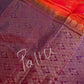 Orange Purple Light Weight Kanchi Soft Silk  Saree