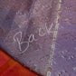 Orange Purple Light Weight Kanchi Soft Silk  Saree