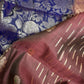 Brown Blue Light Weight Kanchi Soft Silk  Saree