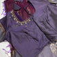 Purple lavender Light Weight Kanchi Soft Silk  Saree