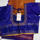 Brown Blue Light Weight Kanchi Soft Silk  Saree