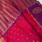 Pink Semi Uppada Silk Butta Saree