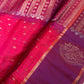 Pink Semi Uppada Silk Butta Saree
