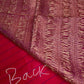 Pink Semi Uppada Silk Butta Saree