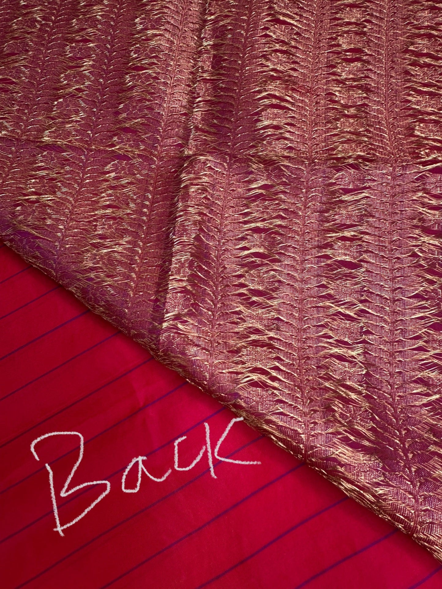Pink Semi Uppada Silk Butta Saree