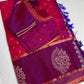 Pink Semi Uppada Silk Butta Saree