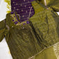 Purple Semi Uppada Silk Butta Saree