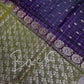 Purple Semi Uppada Silk Butta Saree