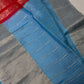 Uppada Semi Blue Pink Light Weight Saree