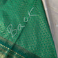 Semi Gadwal Silk Cream Green Saree