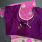 Pink Magenta Banarsi Silk Saree