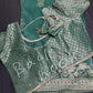 Green Banarsi Silk Saree