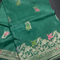 Green Banarsi Silk Saree