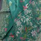 Green Banarsi Silk Saree