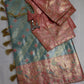 Semi Kanchi Pastel Silk Saree
