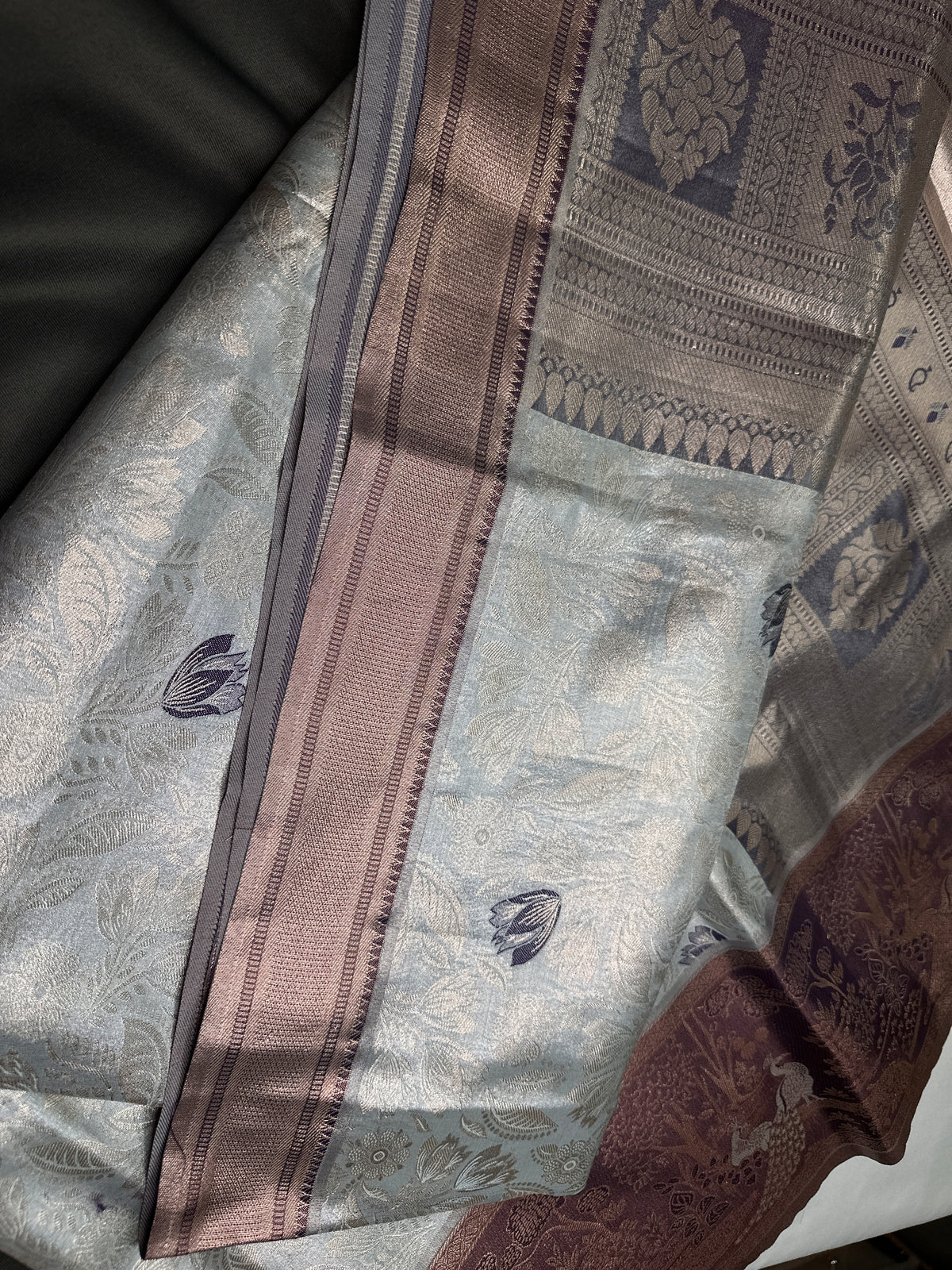 Semi Kanchi Pastel Silk Saree - 