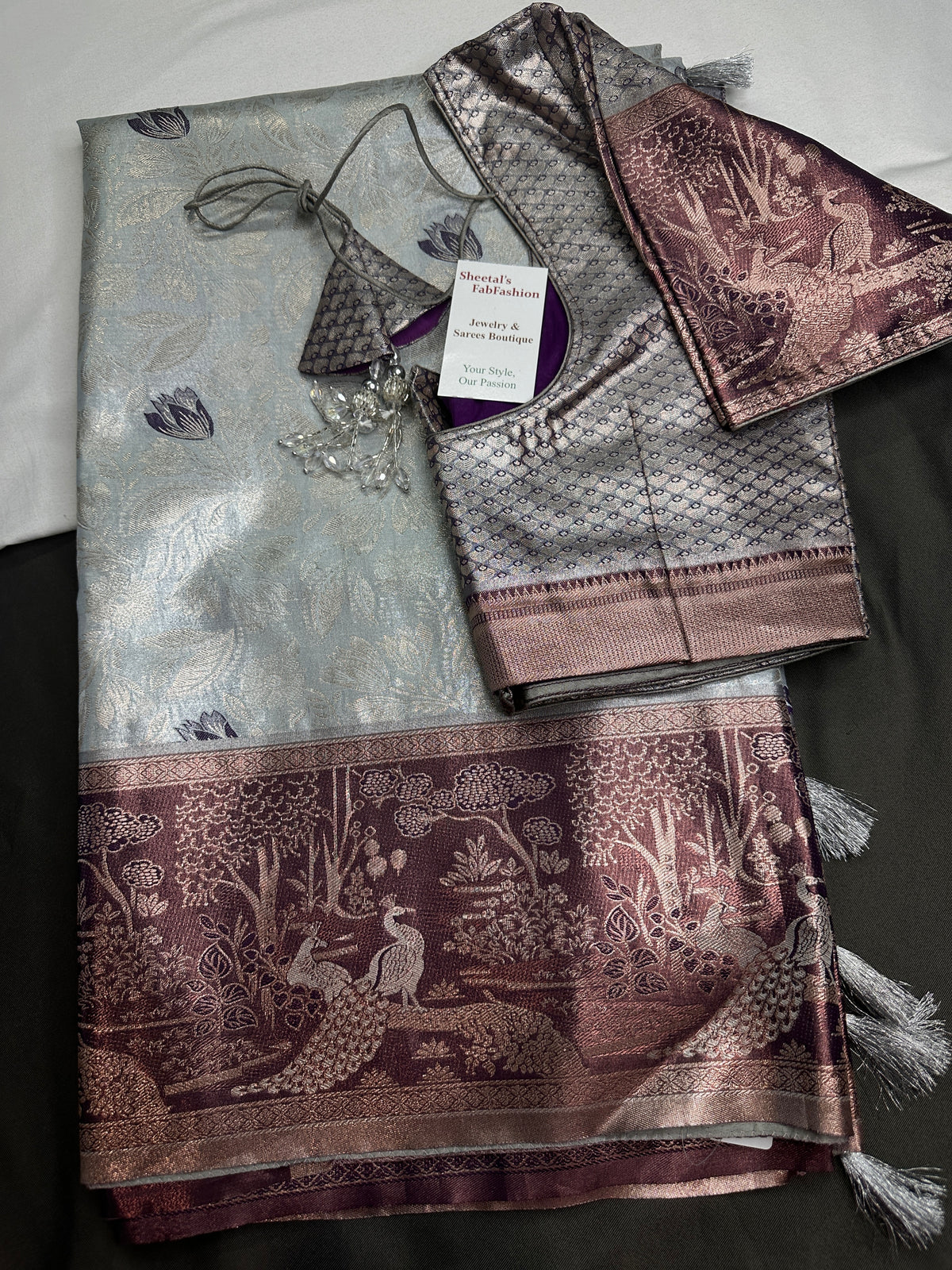 Semi Kanchi Pastel Silk Saree - 