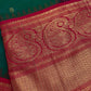 Semi Gadwal Silk Green Pink Saree