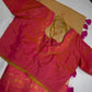 Paithani Silk Beigh Pink Saree - 
