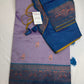 Lavender Purple Paithani Silk Saree - 